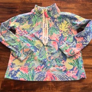 Lilly Pulitzer girls pullover (4-5) Small
